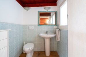 Ducha, secador de pelo, toallas