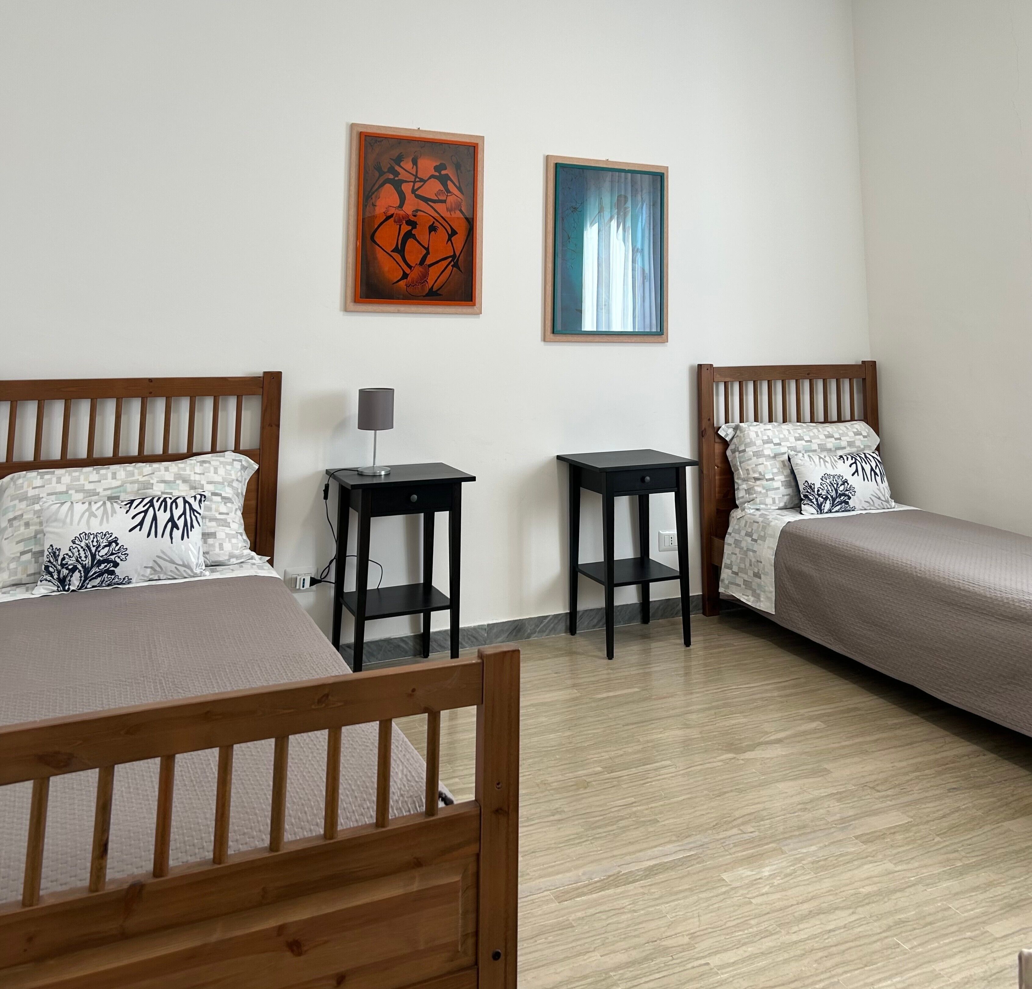 2 bedrooms, iron/ironing board, free WiFi, bed sheets