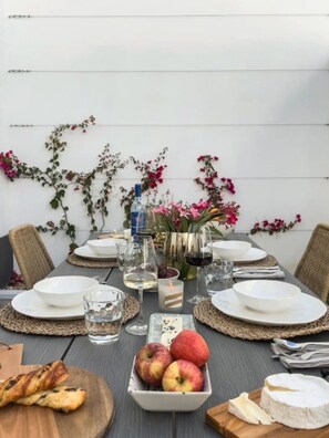 Opções para refeição ao ar livre