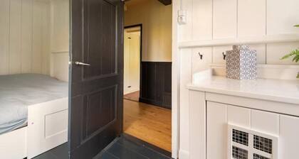 Characteristic farmhouse on the dike