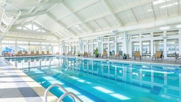Indoor pool, outdoor pool