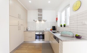 Private kitchen - B13 - Patio Apartment in Casa Feliz (Lagos)