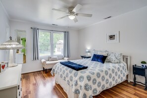 3 habitaciones, wifi, ropa de cama y acceso para silla de ruedas 