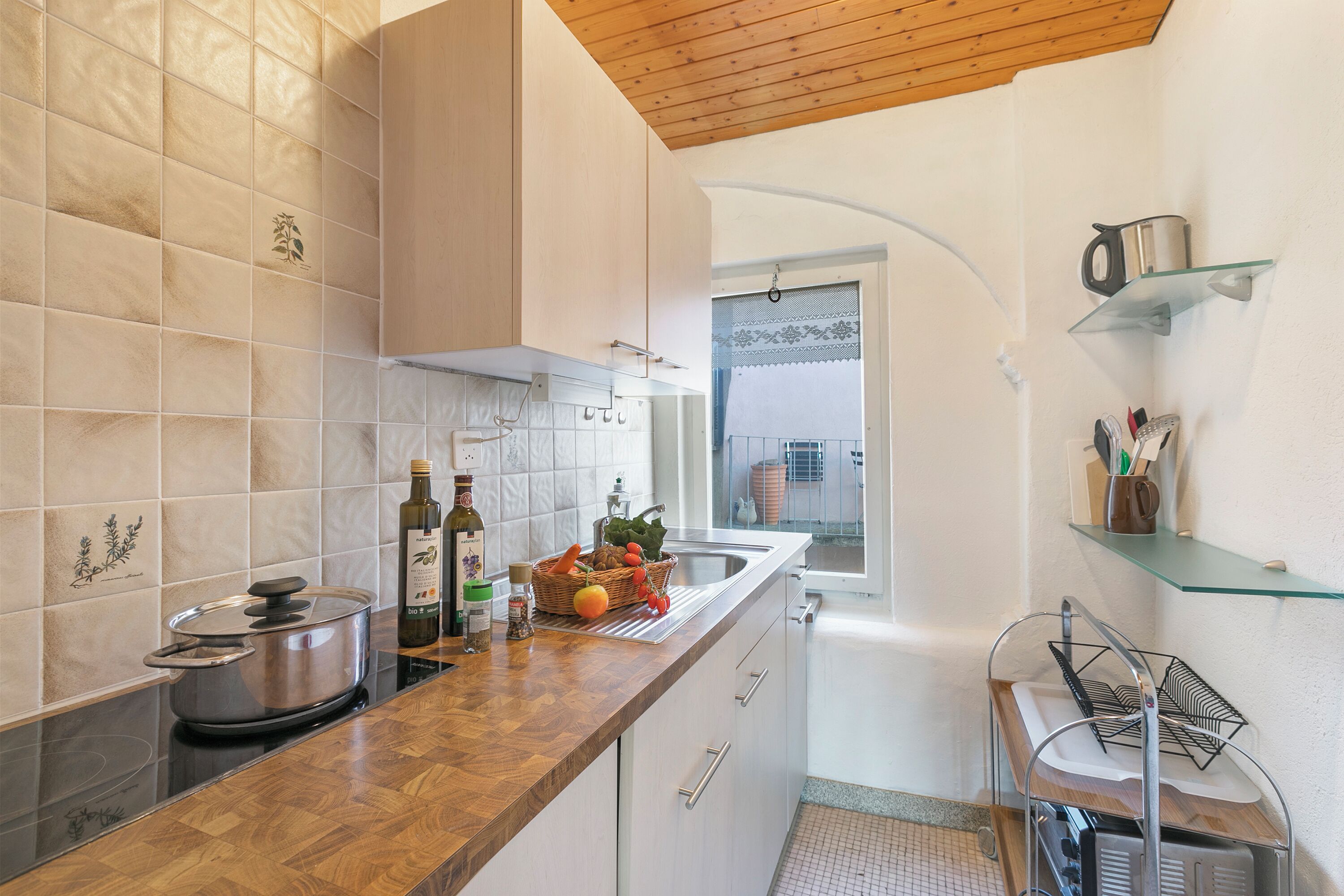 Leilighet – standard, flere soverom (Historical Caslano 2) | Eget kjøkken | Kjøleskap, ovn, kokeplater og oppvaskmaskin