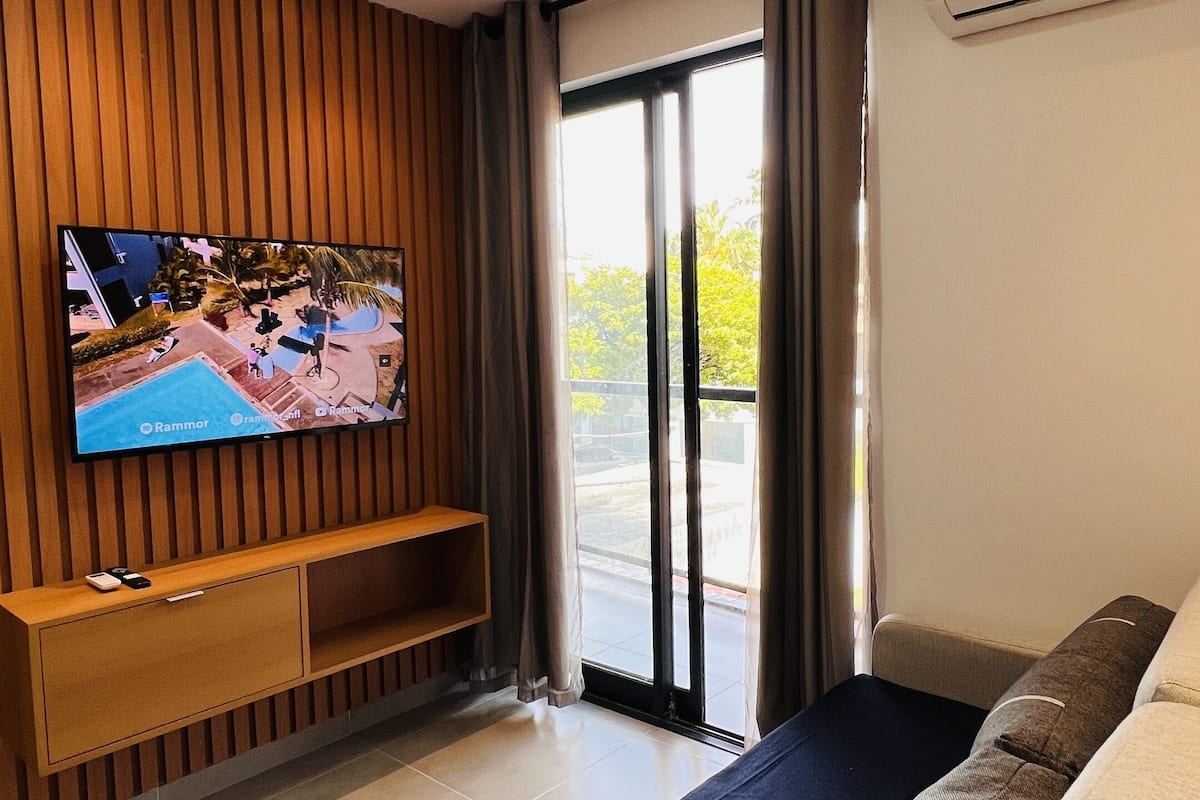 Premium Apartment | Living area | 32-inch LED TV with digital channels