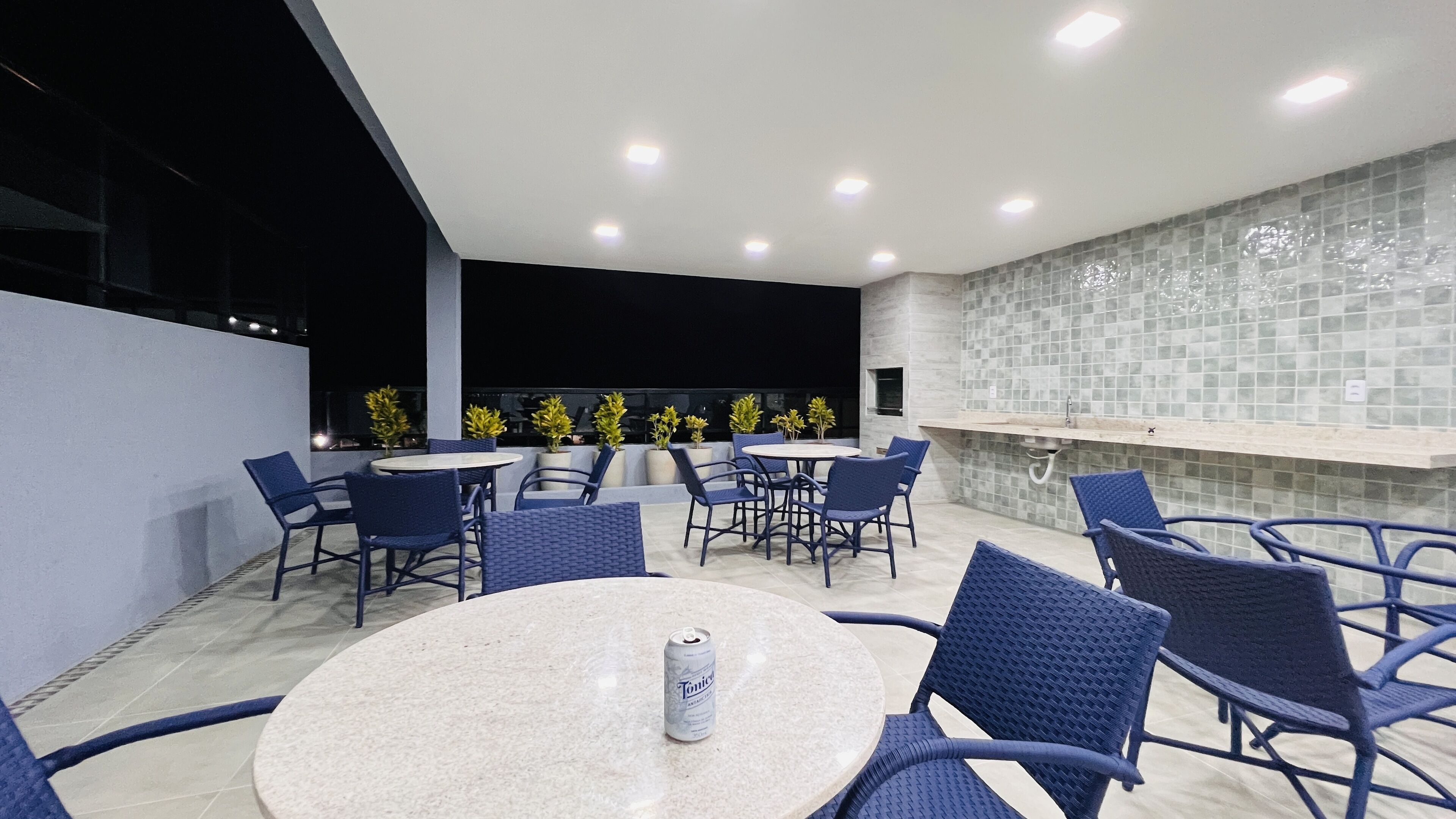 Apartamento conforto | Terraço/pátio