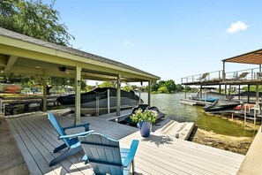 Property grounds - Granite Shoals Lakefront Home: Kayaks & Fire Pit (Granite Shoals)