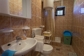 Dusche, Handtücher