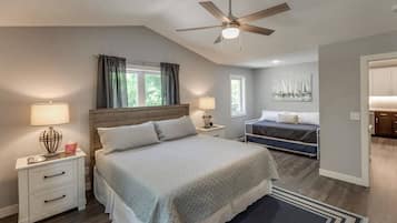 4 habitaciones, escritorio, tabla de planchar con plancha y wifi gratis