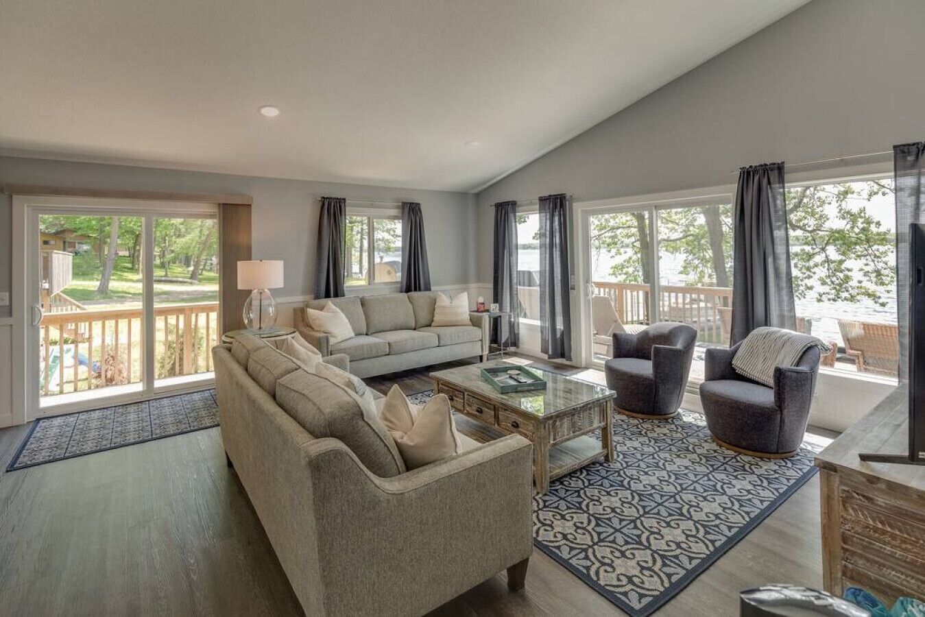 Smart TV, video games, table tennis, books