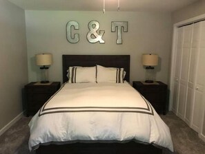 3 bedrooms, bed sheets