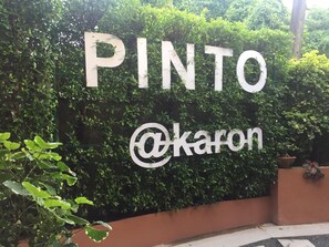 Welcome to Pinto @karon, nestled among lush greenery.
