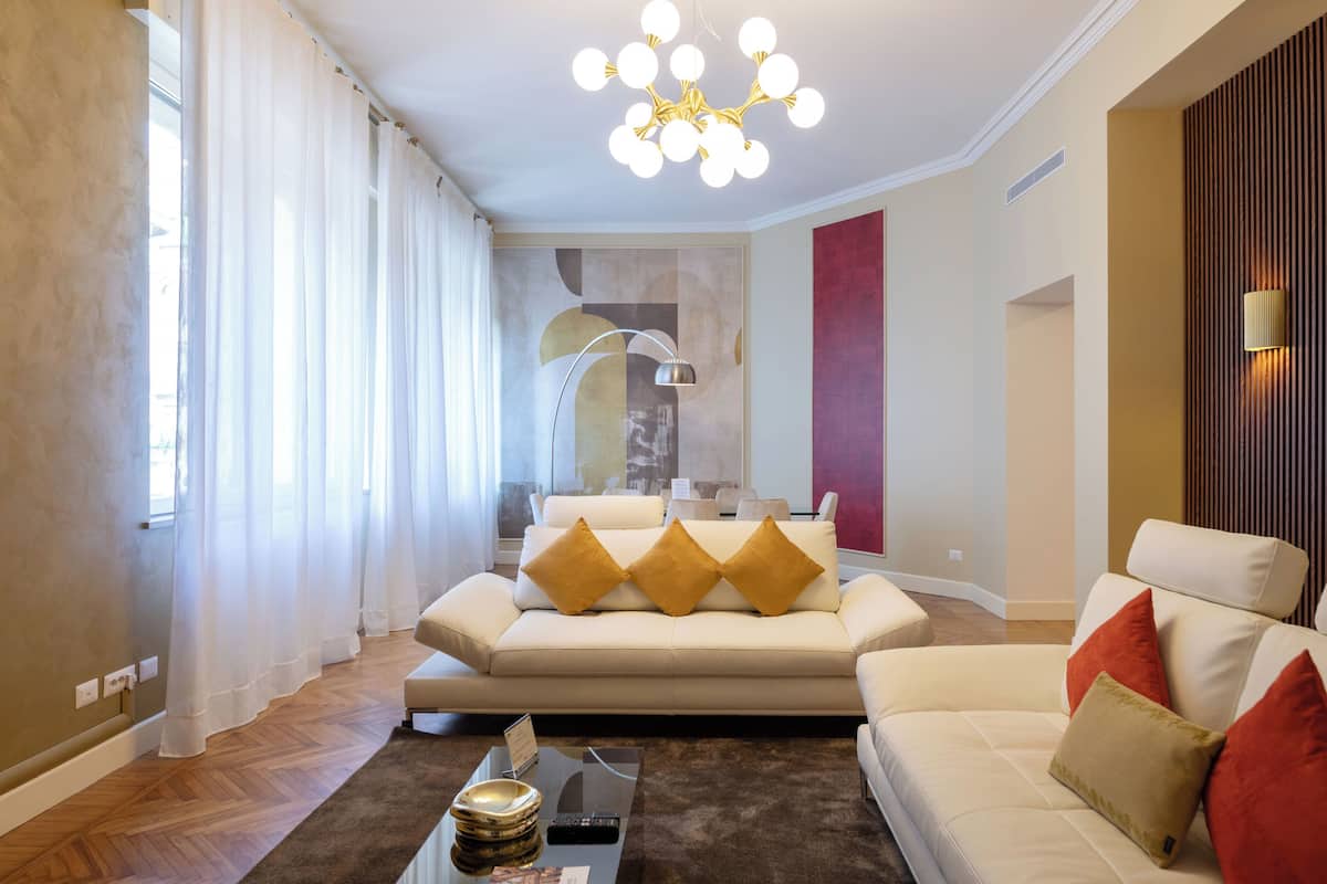 Luxury Apartment, 4 Bedrooms, Terrace | Living area