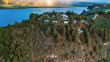 Façana frontal de l'allotjament