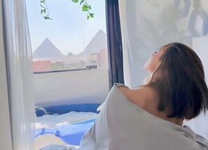 1 bedroom, WiFi - Pharaoh pyramids view (Giza)