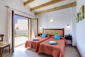 4 quartos, Wi-Fi, roupa de cama