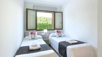 4 habitaciones, wifi y ropa de cama