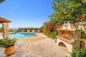 Terrace/patio - Villa Athina Fiskardo by Villa Plus (Tzamarelata)