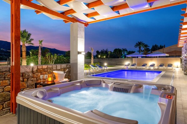 Terrace/patio - Villa Elite Kalathos by Villa Plus (Kalathos)