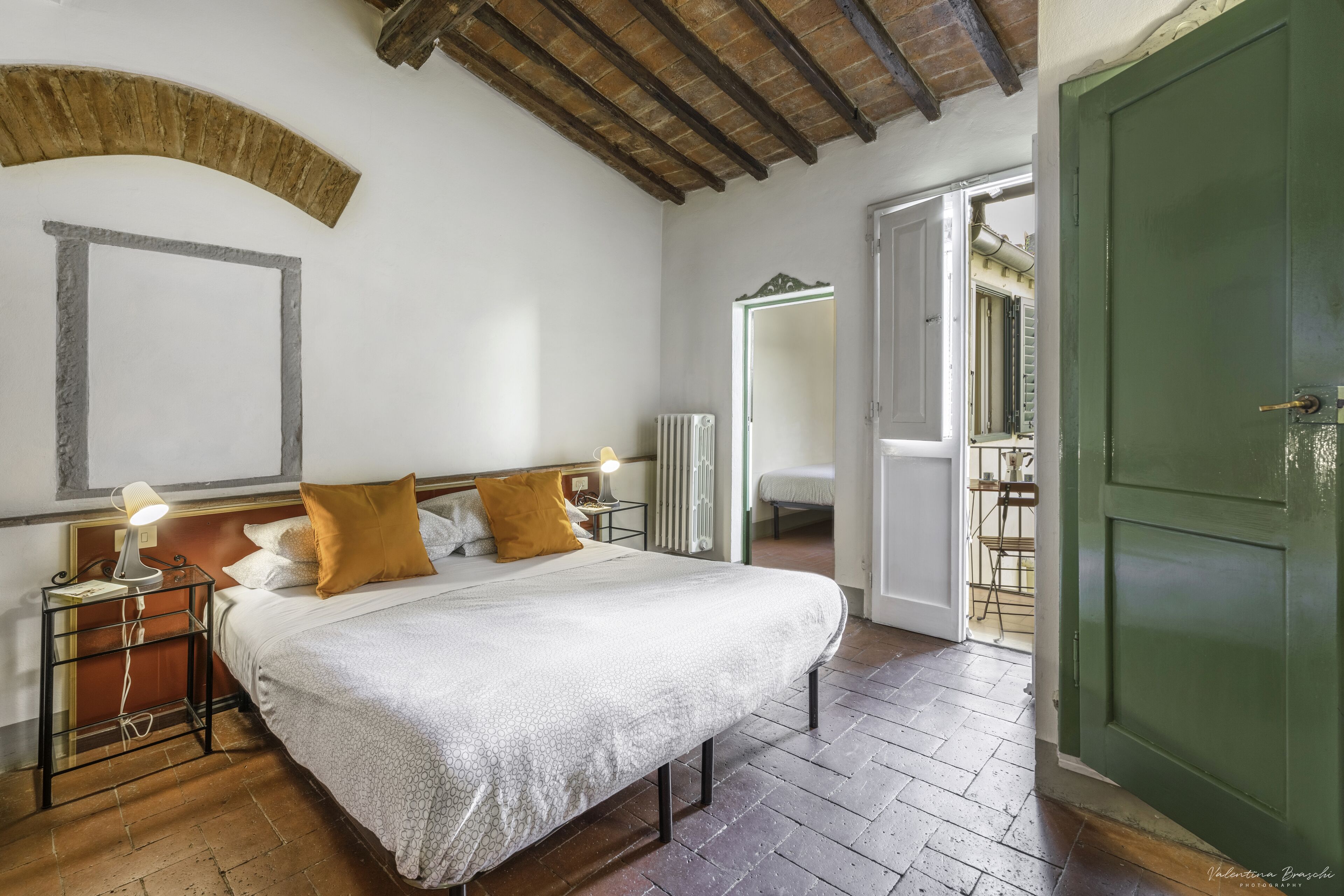 3 bedrooms, premium bedding, down duvets, blackout curtains