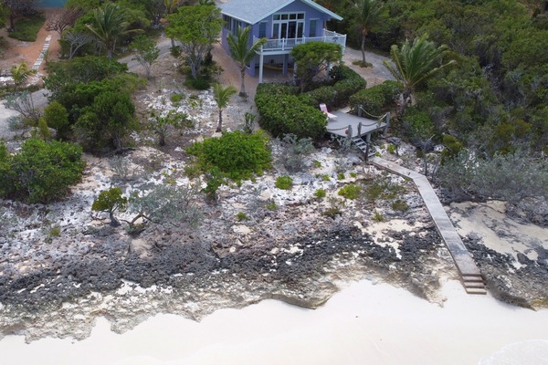 Passionate Pelican is right on the beach!