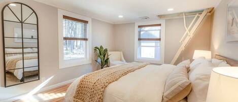 2 soverom, strykejern/-brett, wi-fi og sengetøy