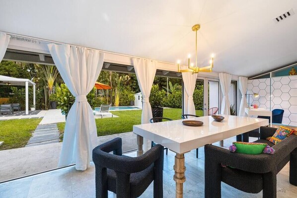 Restaurante al aire libre