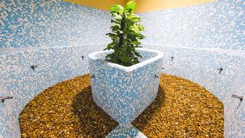 Espace de soins pour les couples, sauna, bain Ă remous, hammam, hammam