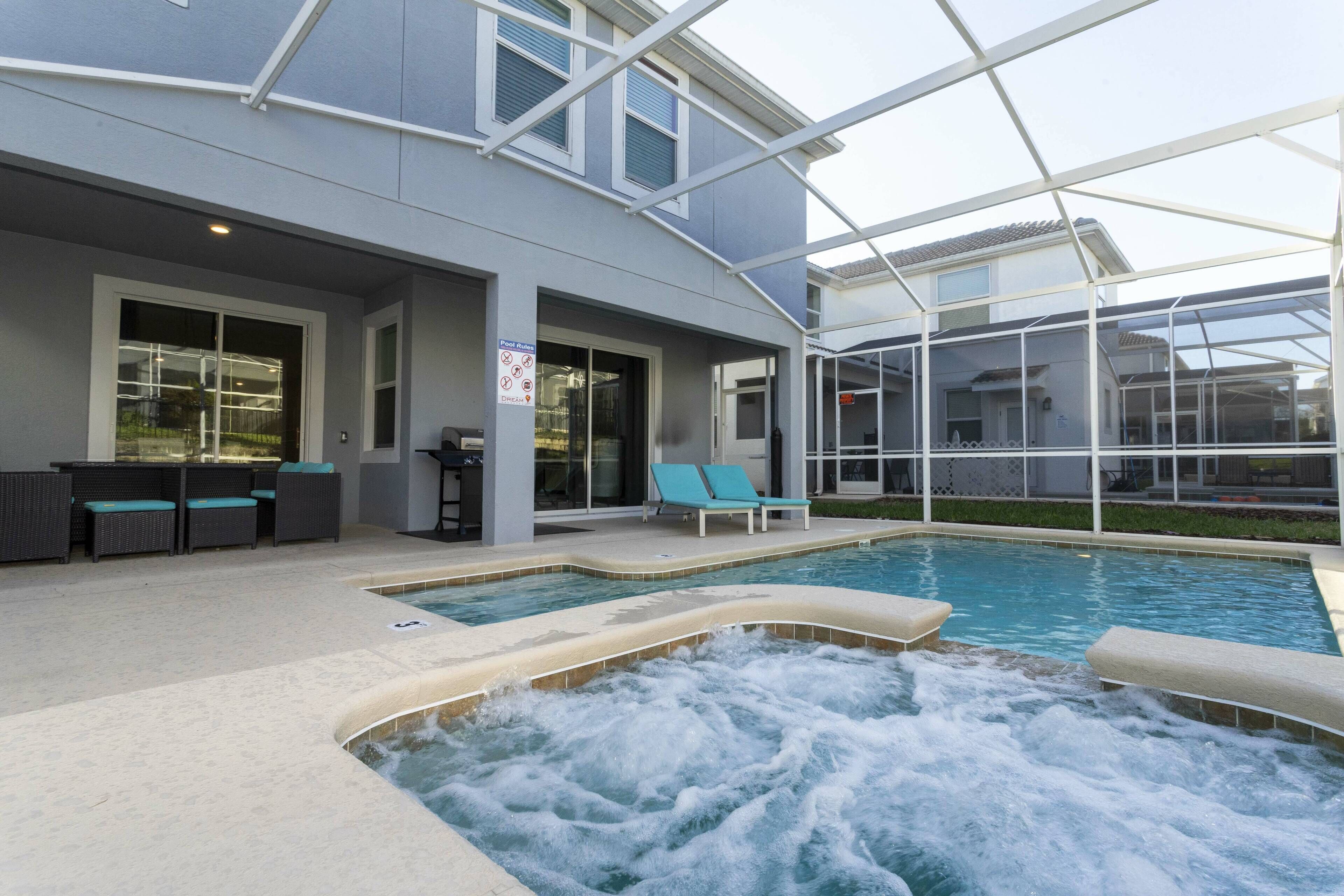 Beheizter Pool