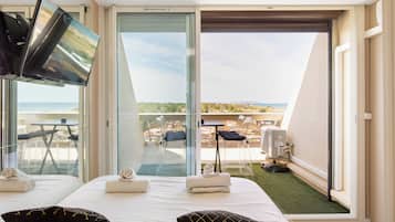 1 habitación y ropa de cama