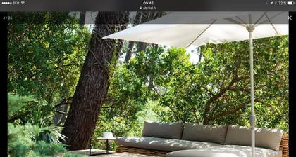 Luxury villa with heated pool and pond view. The Canon