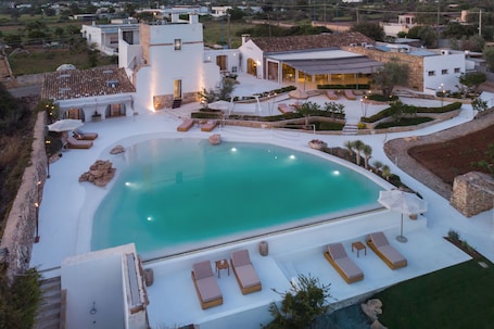 Vista aerea. Masseria Samenti