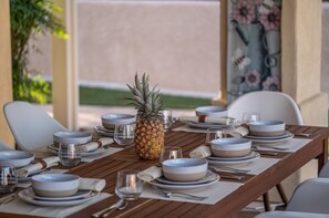 Outdoor dining
