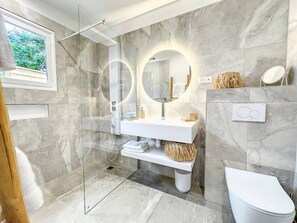Hair dryer, towels - Villa Les Yuccas, Private pool, Sea view over Grand Case, 3 Bedrooms (La Savane)