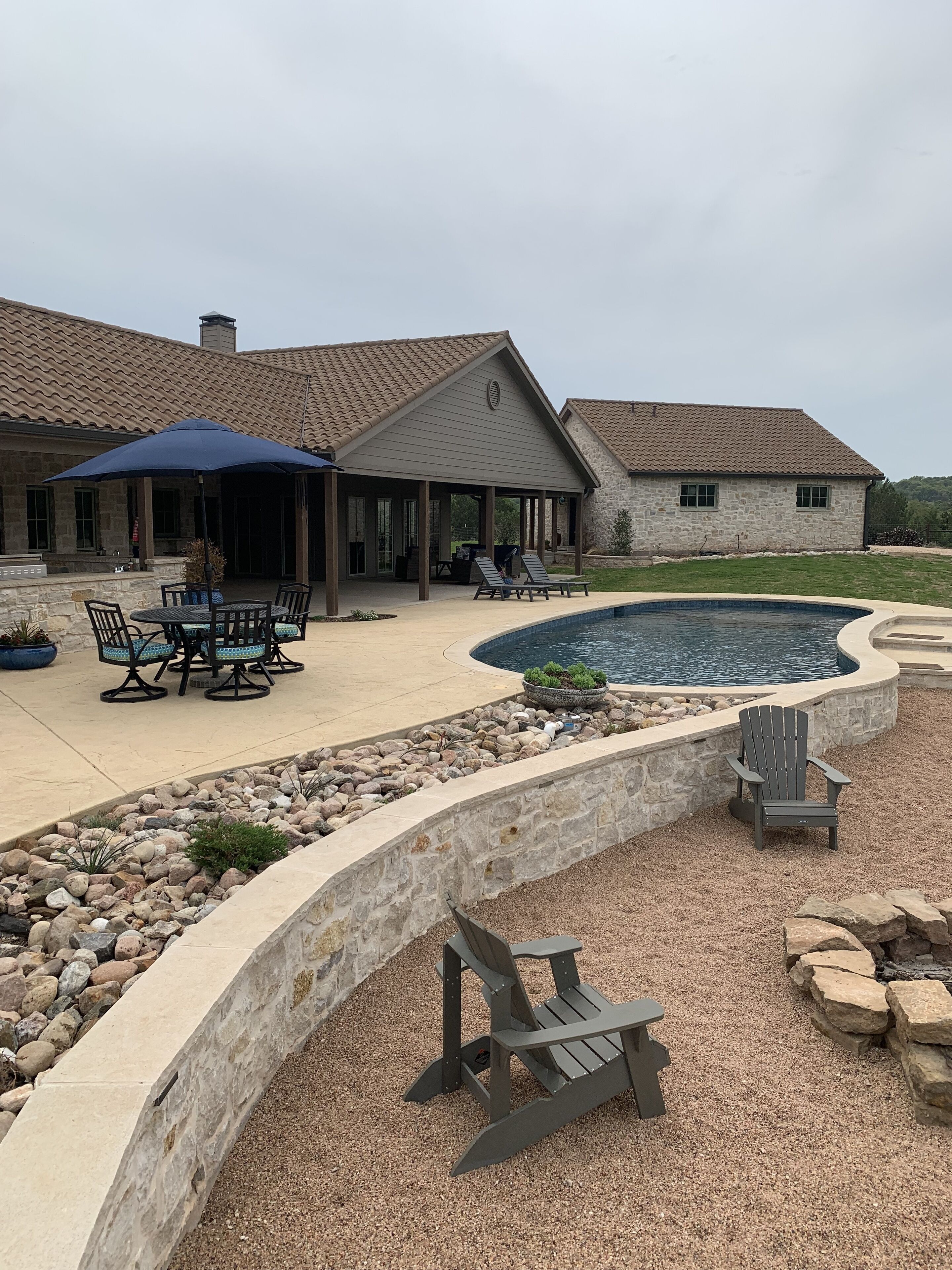 Außenpool, beheizter Pool