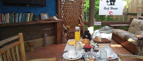 Restaurante al aire libre