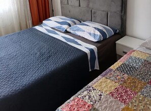 2 soverom, strykejern/-brett, wi-fi og sengetøy