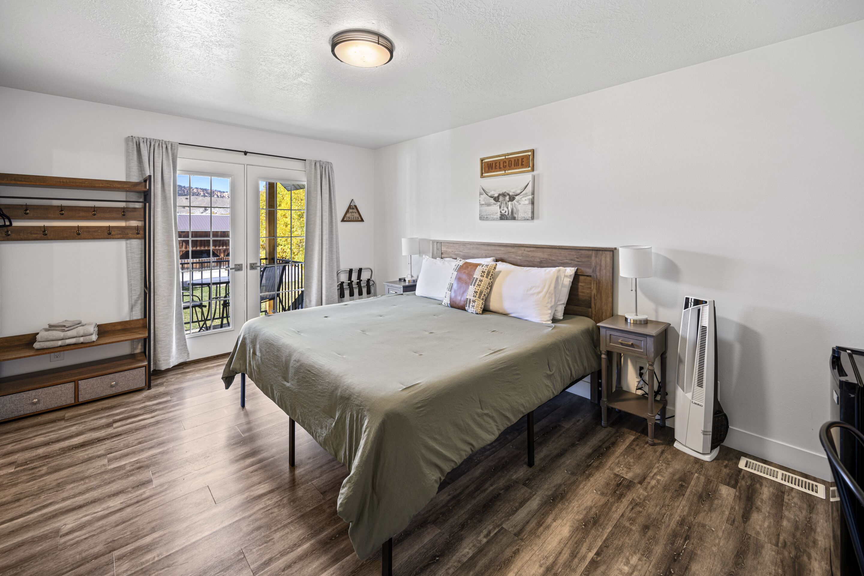 Chambre Double Exclusive, salle de bains attenante, vue montagne