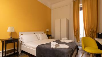 클래식 더블룸 | 책상, 암막 커튼, 무료 WiFi, 침대 시트