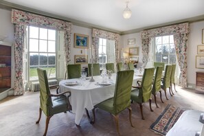 Dining - Halecat House - Large Georgian House with Garden (Dog-friendly). (Witherslack)