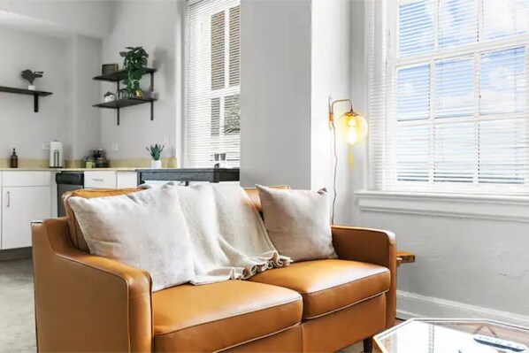 TV - Warm Cozy Historic Downtown APT - Free Parking (Birmingham)