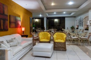 Sitteområde i lobbyen