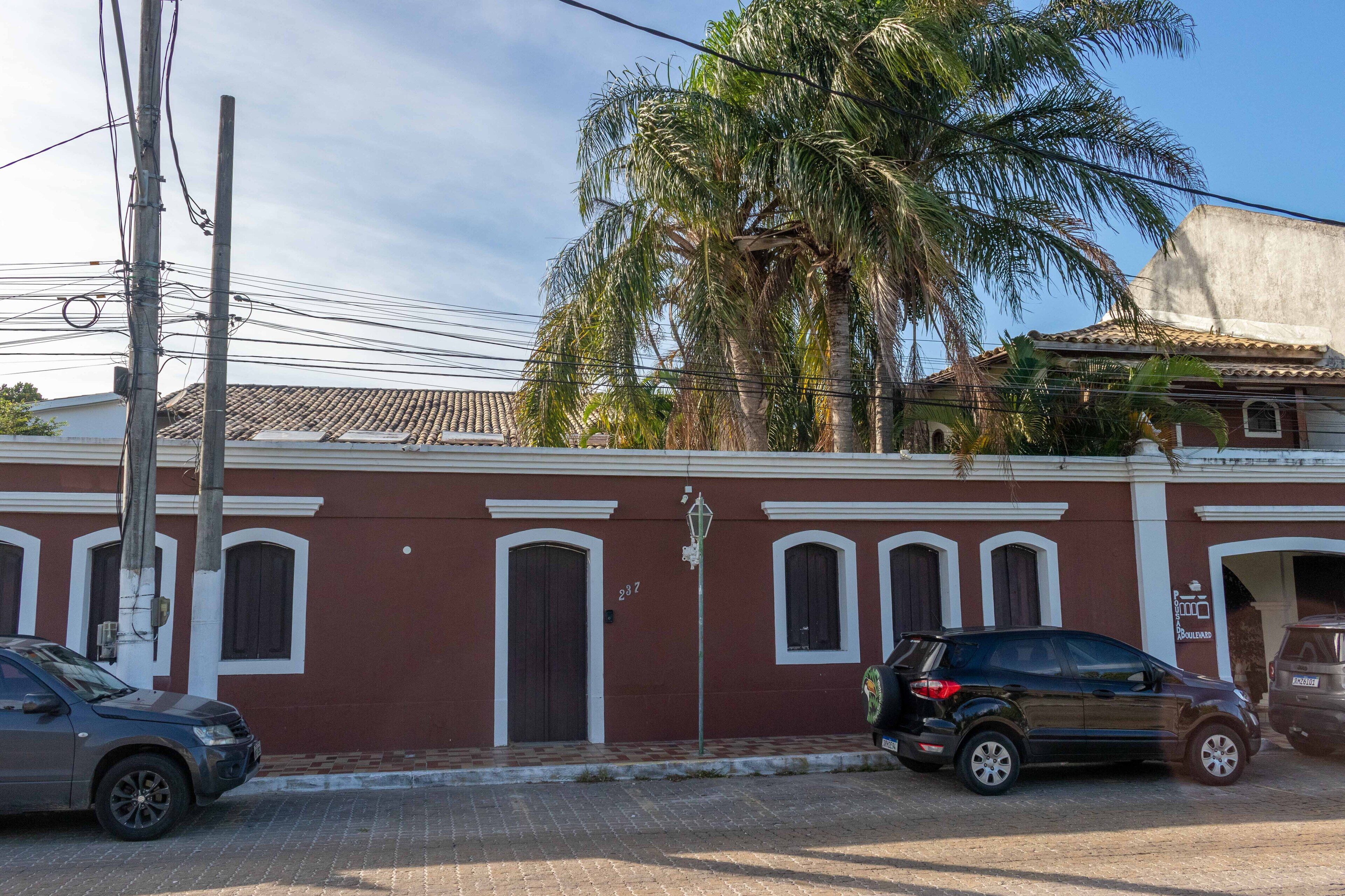 Fachada da propriedade