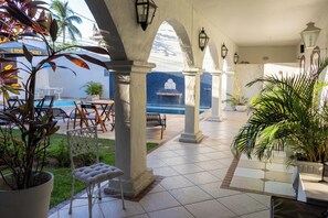 Entrada de la propiedad