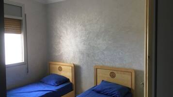 2 makuuhuonetta, ilmainen Wi-Fi, vuodevaatteet