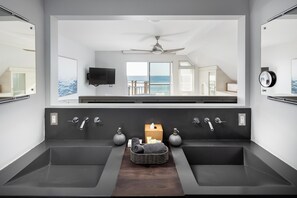 Interior - Luxury Oceanfront, Two-Level Condo with Stunning View, Decks, Fast WiFi & Fireplace! (San Diego)