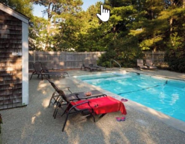 Indoor pool, outdoor pool