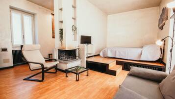 1 Schlafzimmer, BĂŒgeleisen/BĂŒgelbrett, kostenloses WLAN, BettwĂ€sche