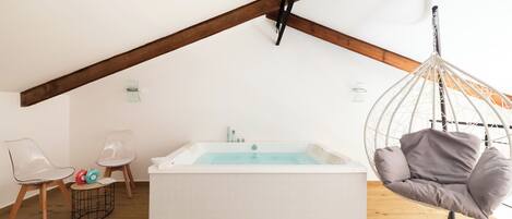 Suite, spabadekar | Privat boblebad