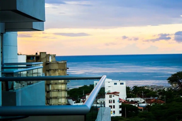 Vue depuis le balcon